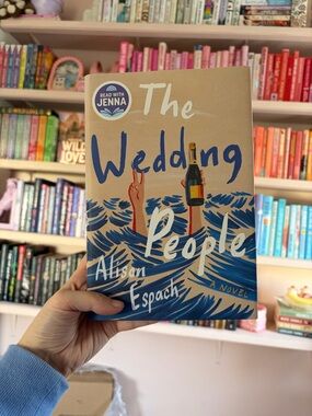The Wedding People Hardcover - Blue and Tan Cover